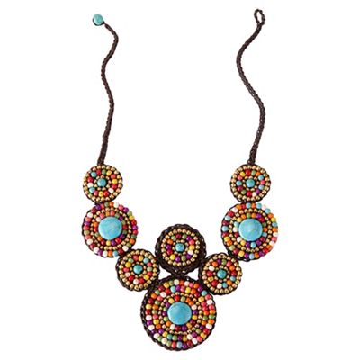Multi coloured divine inspiration necklace